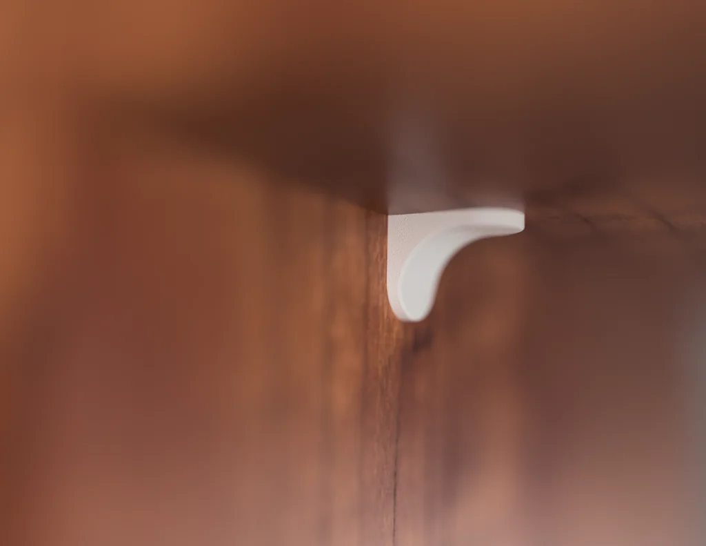 3D модель Поддержка полки для отверстий 5мм - фото 9