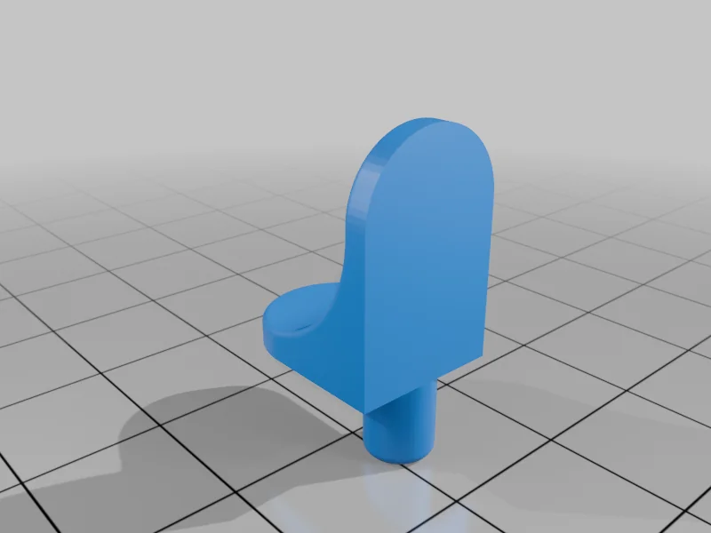 3D модель Поддержка полки для отверстий 5мм - фото 11