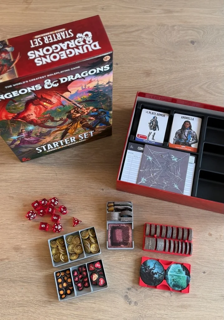 3D модель Органайзеры для Dungeons & Dragons: Герои пограничья - фото 1