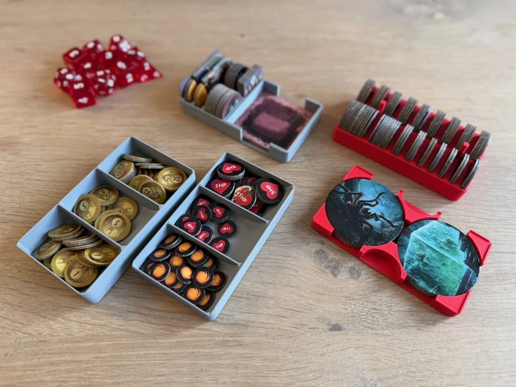 3D модель Органайзеры для Dungeons & Dragons: Герои пограничья - фото 3