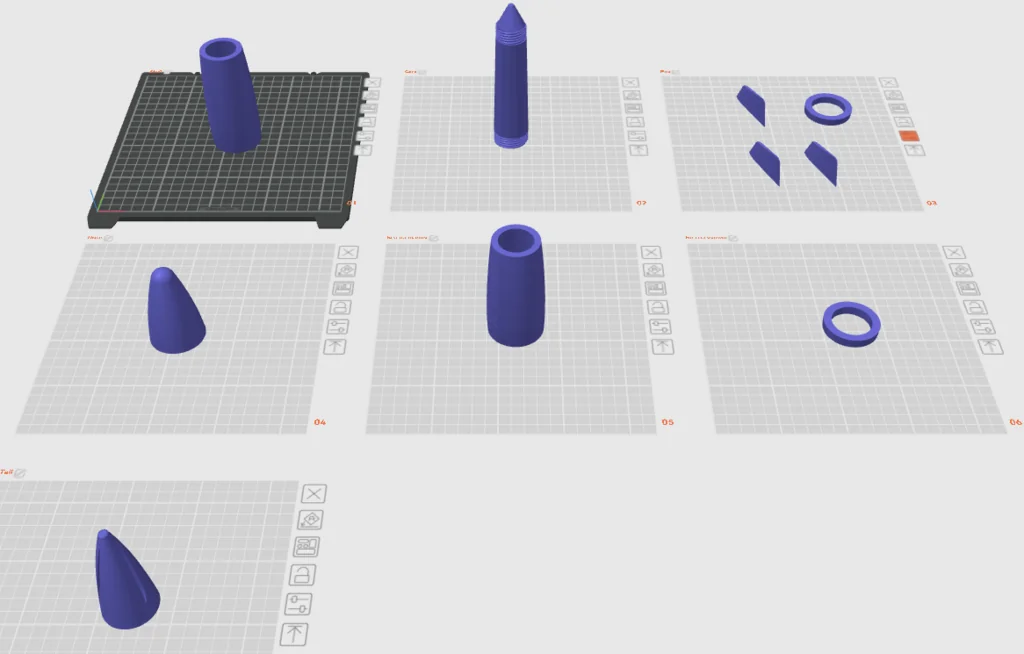 3D модель Модель UTL Pool Torpedo 25 см - фото 2