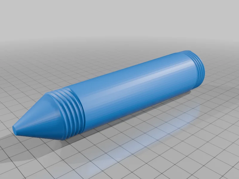 3D модель Модель UTL Pool Torpedo 25 см - фото 3