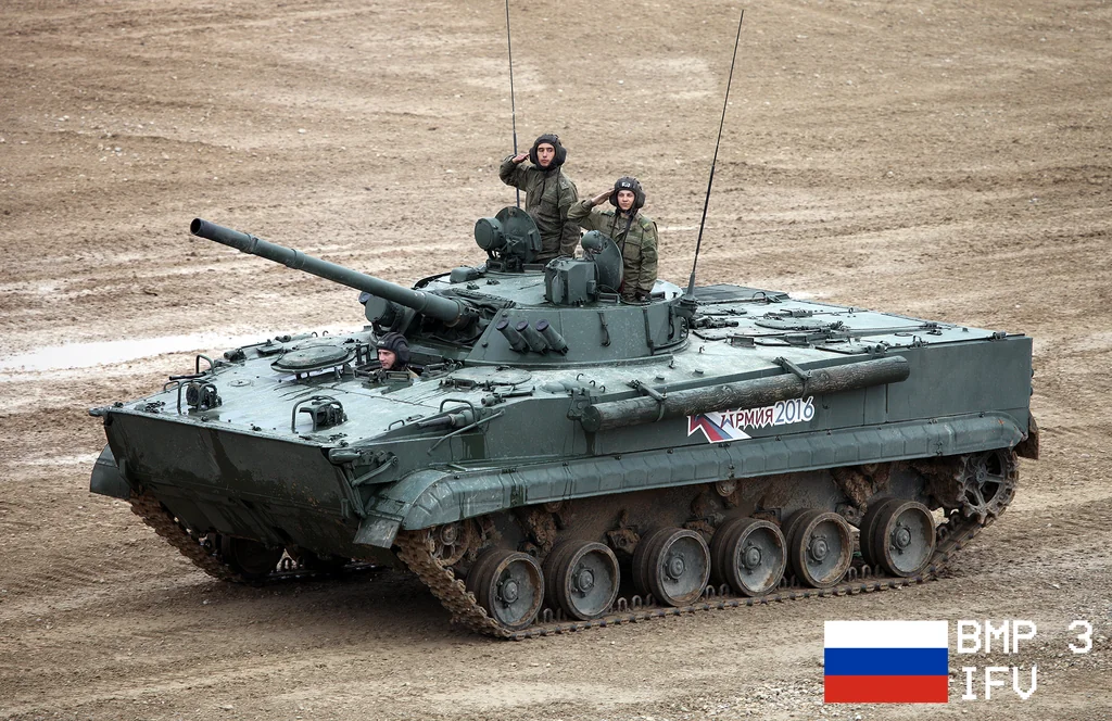 3D модель BMP-3 БМП 6мм - фото 1