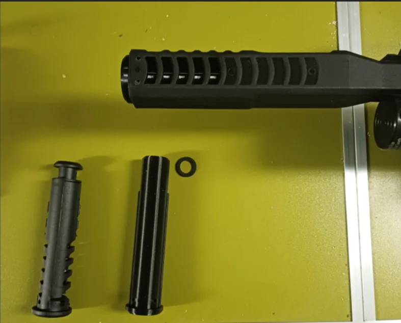 3D модель Эффективный глушитель для Hatsan VECTIS 4,5mm - фото 1