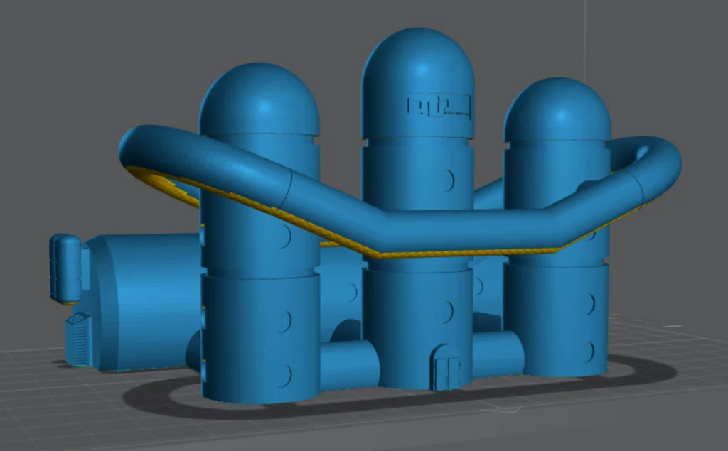 3D модель Модель Quo Медицинского Исследовательского Центра - фото 1