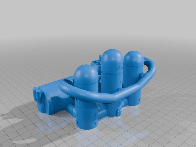 3D модель Модель Quo Медицинского Исследовательского Центра - фото 2