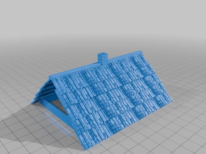 3D модель Планковый дом (Восточный фронт / Сельская Россия) - фото 14