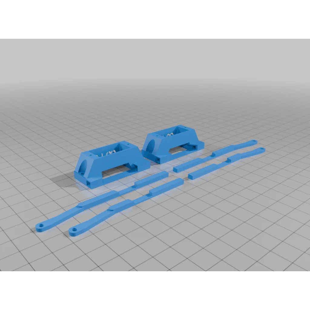 3D модель Компактный сервопривод для стрелок - фото 3