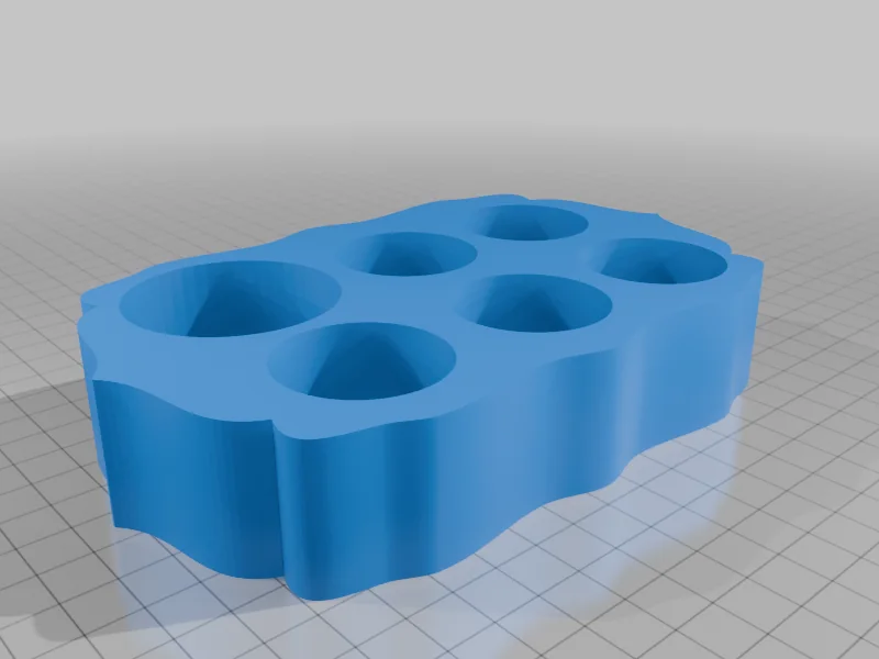 3D модель Держатель для бутылок эфирных масел - фото 8