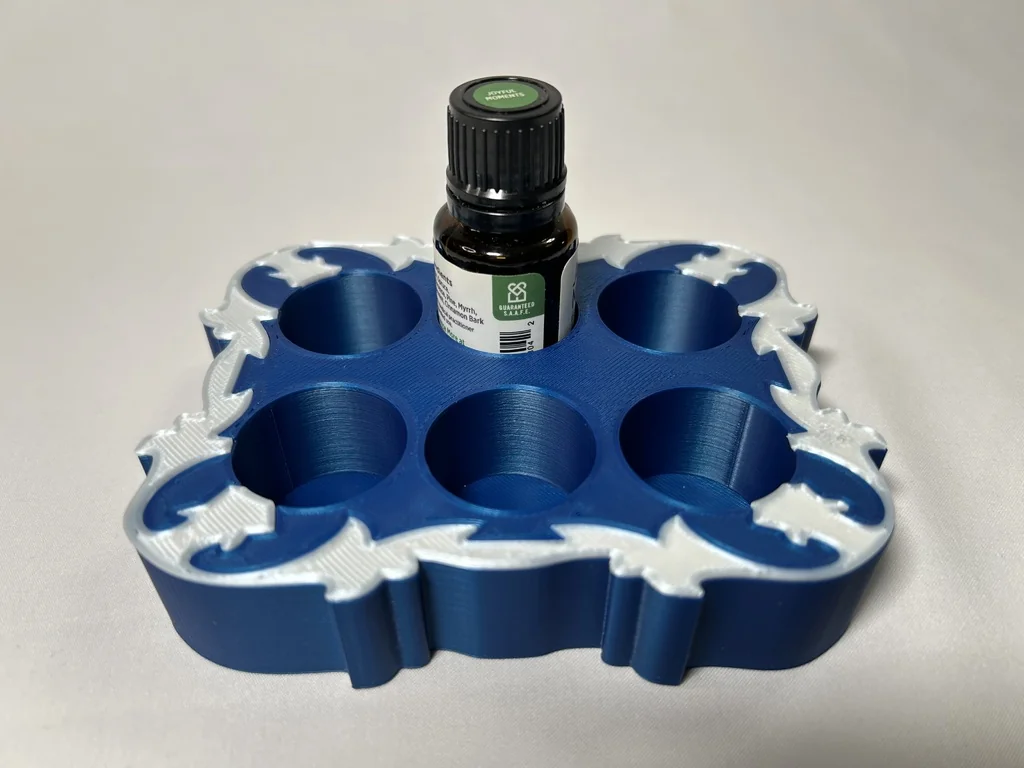 3D модель Тримач для пляшок з ефірними оліями - фото 4