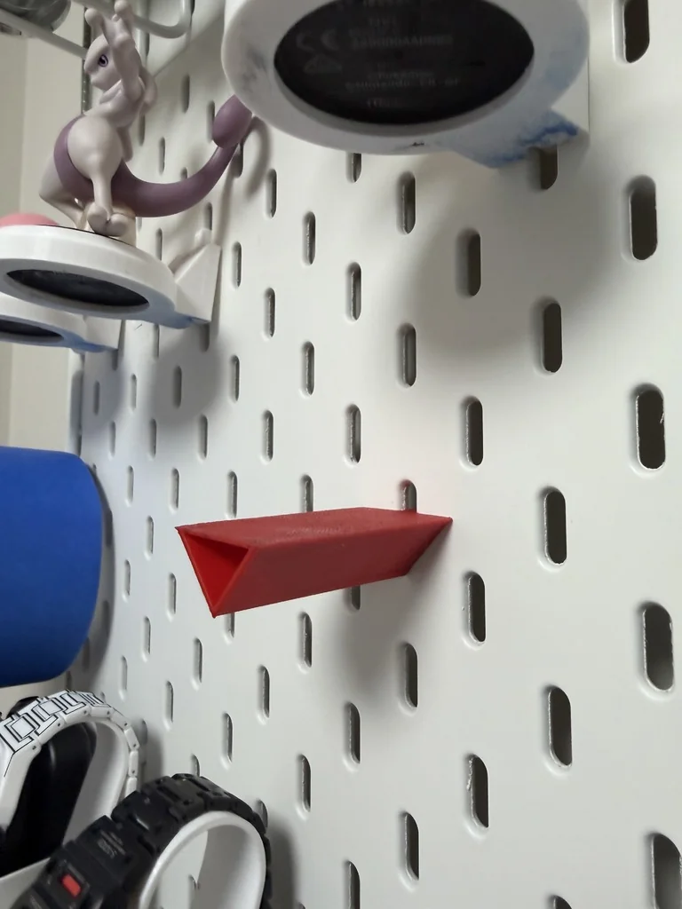 3D модель Крепление для контроллеров Nintendo Gamecube на IKEA Skadis - фото 3