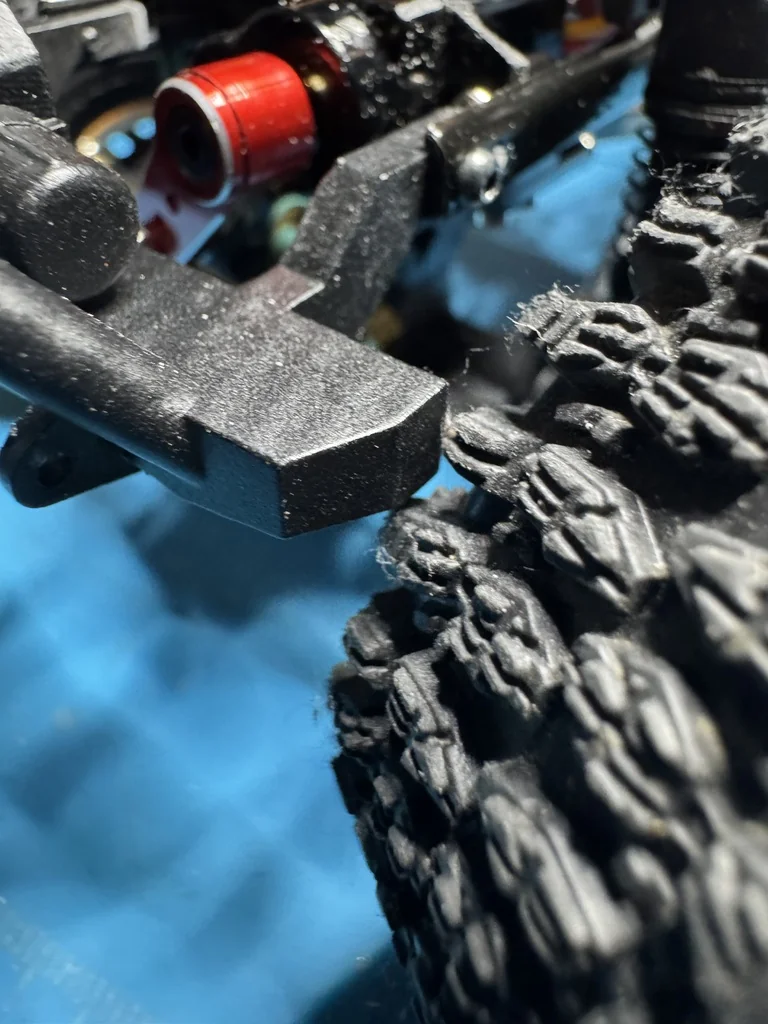 3D модель Передний бампер SCX24 Gladiator с стингером и лебедкой - фото 13