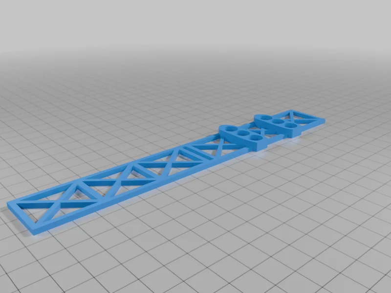 3D модель Мост сигналов для модели железной дороги - фото 8