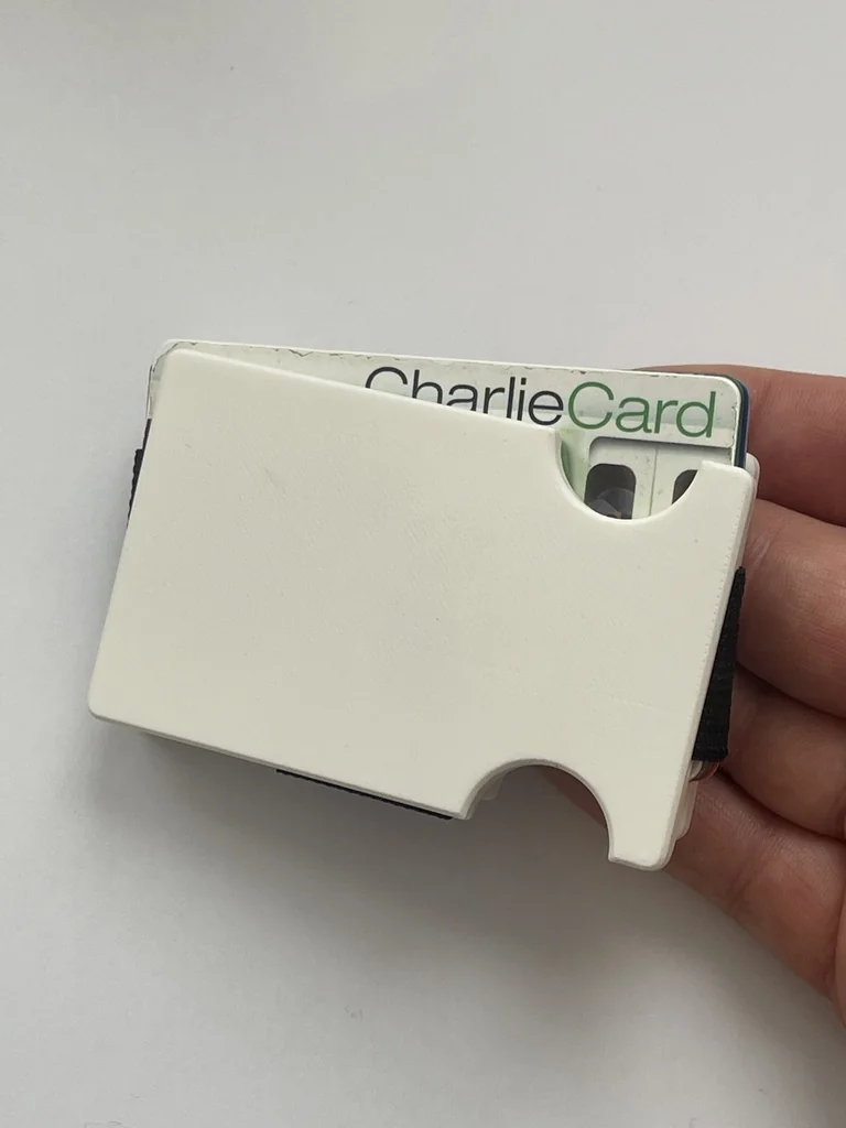 3D модель SLATE Ridged Compact Модульный Кошелек Версия 1 - фото 3