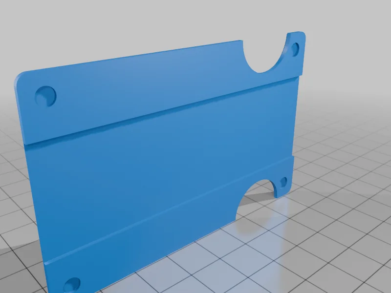 3D модель SLATE Ridged Compact Модульный Кошелек Версия 1 - фото 10