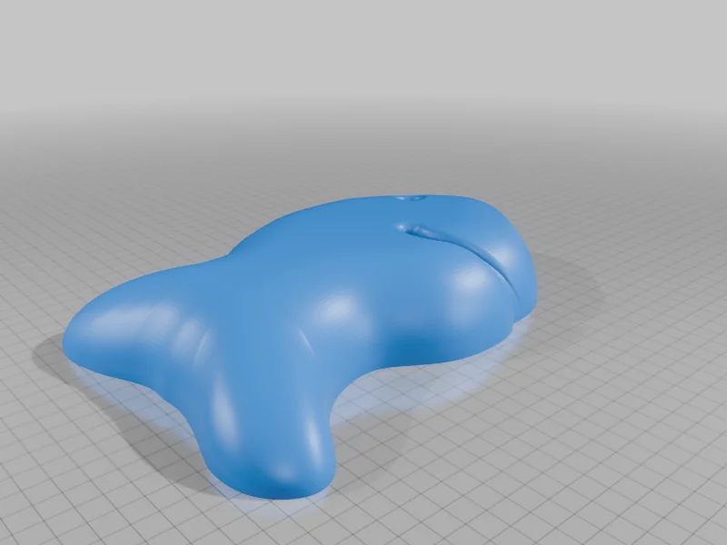 3D модель Модель Золотой Рыбки для 3D Печати - фото 1