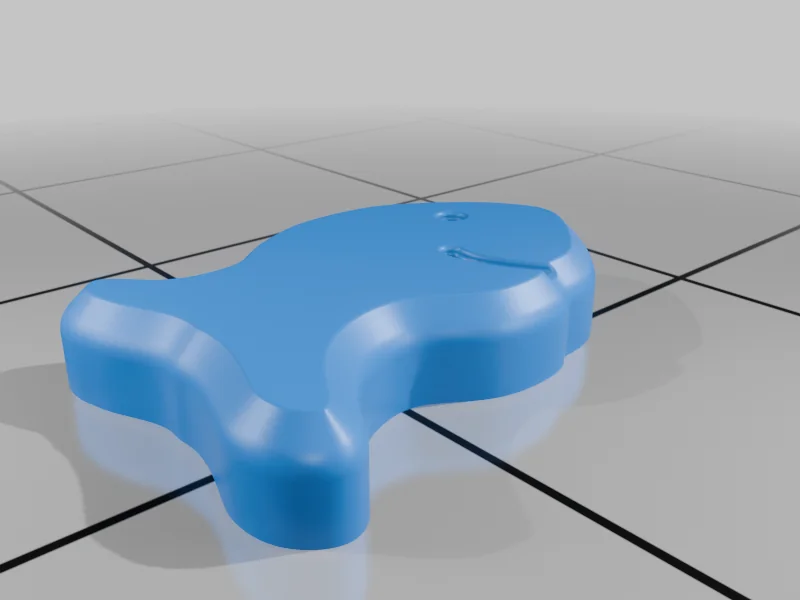 3D модель Модель Золотой Рыбки для 3D Печати - фото 4