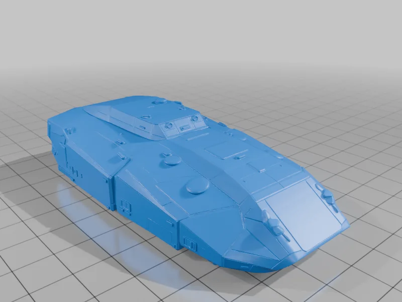 3D модель Утилитарный сани Empress - фото 1