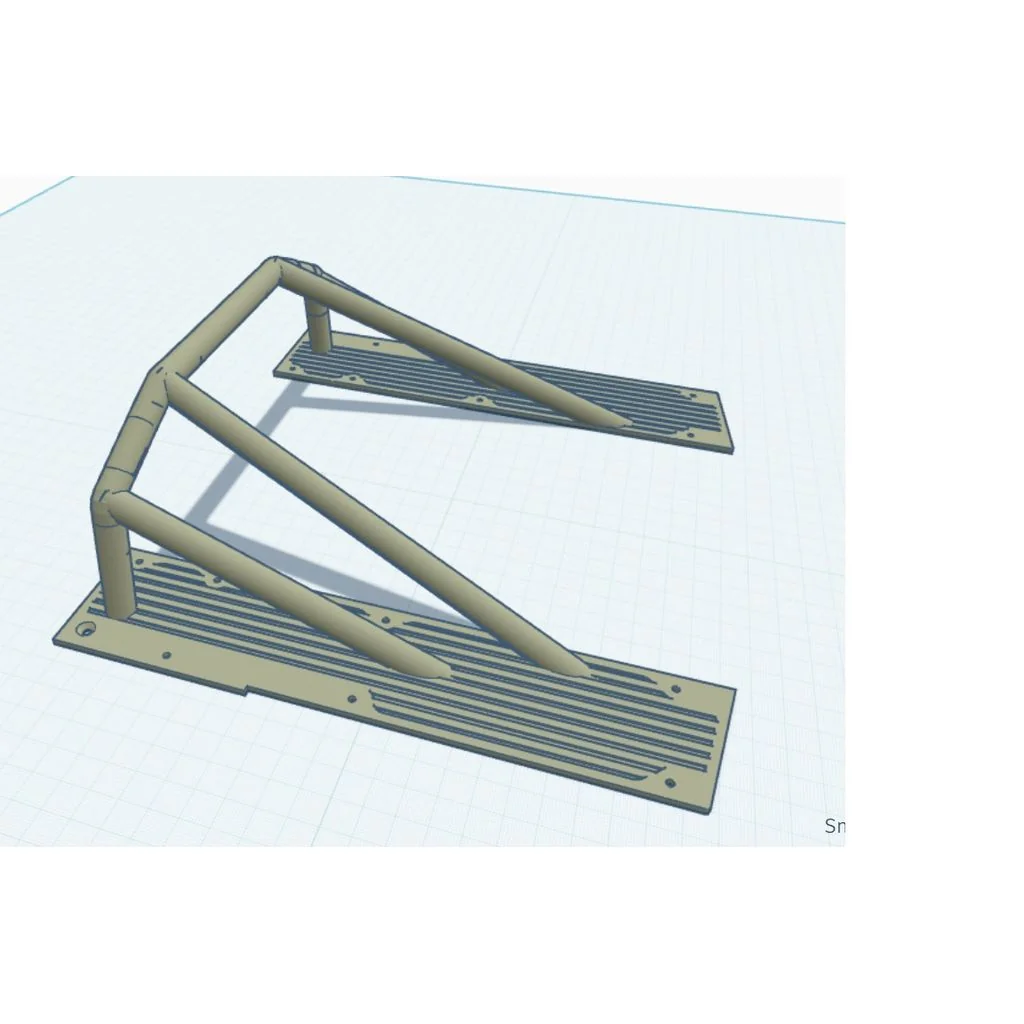 3D модель Модель KKRC Lurker Sherp Roll Bar - фото 1