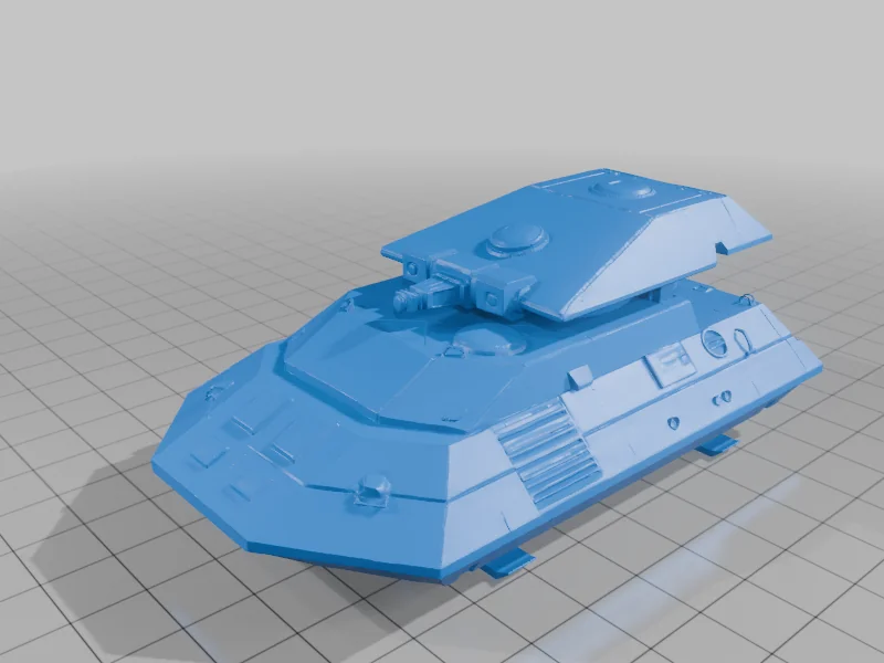 3D модель Плазменный гравитационный танк - фото 1