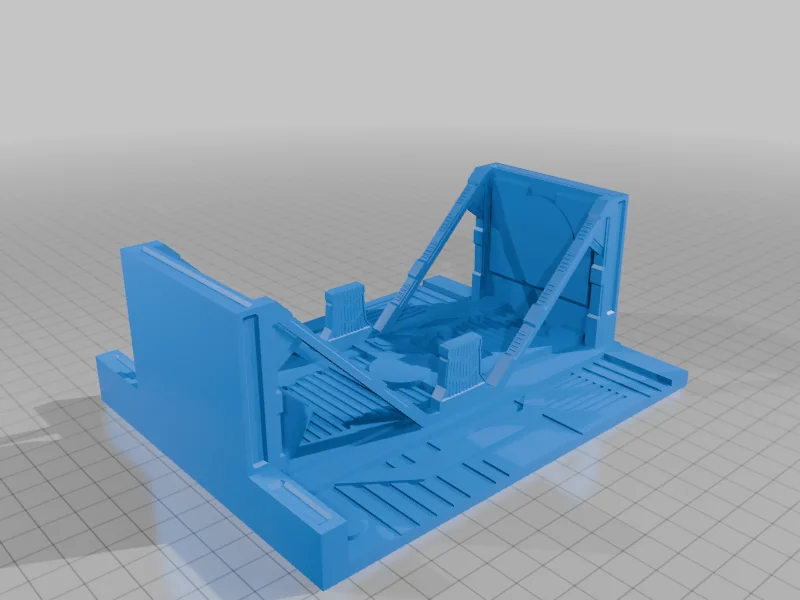 3D модель Модель AFA - Borg - 4.5" Scale - Alcove Type-I - фото 8