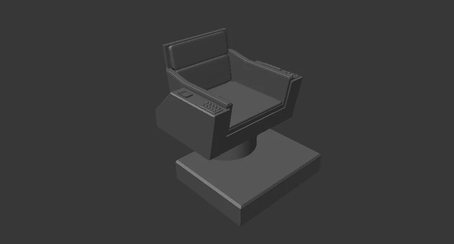 Кресло капитана AFA - Конституция (4.5" масштаб)