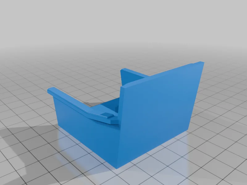 3D модель Кресло капитана 4.5" для фигурок - фото 4