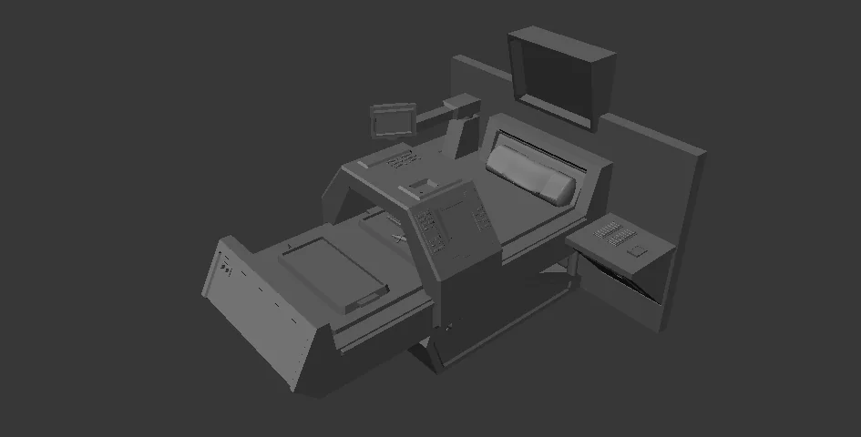 Модель Bio-Bed для фигурок AFA - Constitution 4.5"