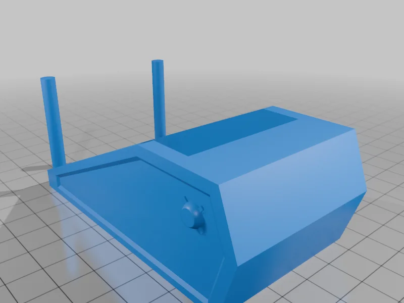 3D модель Модель Bio-Bed для фігурок AFA - Constitution 4.5" - фото 7