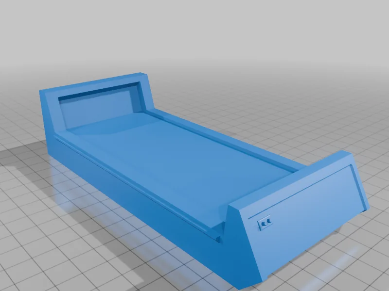 3D модель Модель Bio-Bed для фігурок AFA - Constitution 4.5" - фото 8