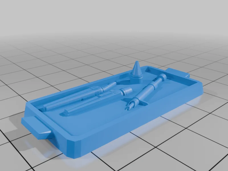 3D модель Модель Bio-Bed для фігурок AFA - Constitution 4.5" - фото 14