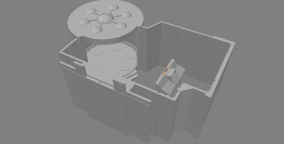 3D Модель: AFA - Конституция - Транспортная Комната