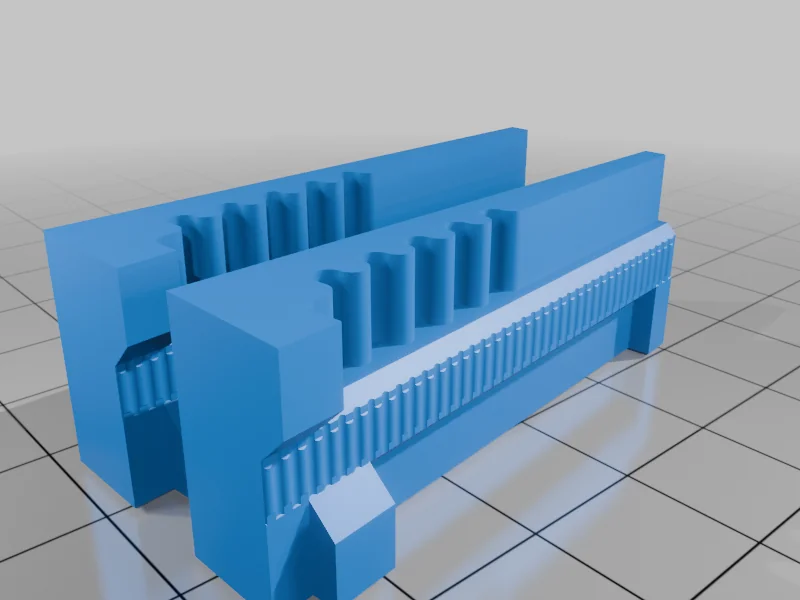 3D модель Модель: Куон и ключ для типографского печати - фото 4