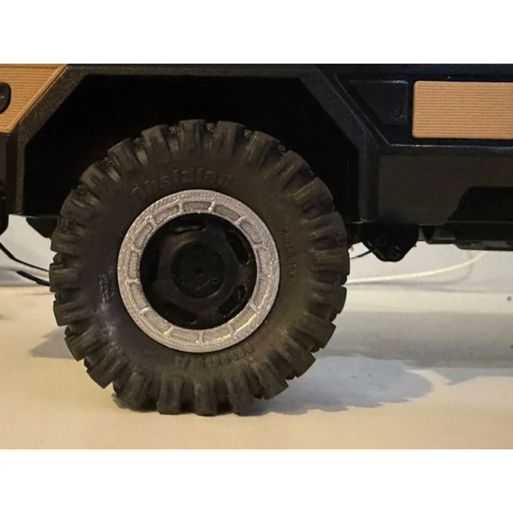 3D модель 5мм колесо для внедорожных RC автомобилей - фото 3