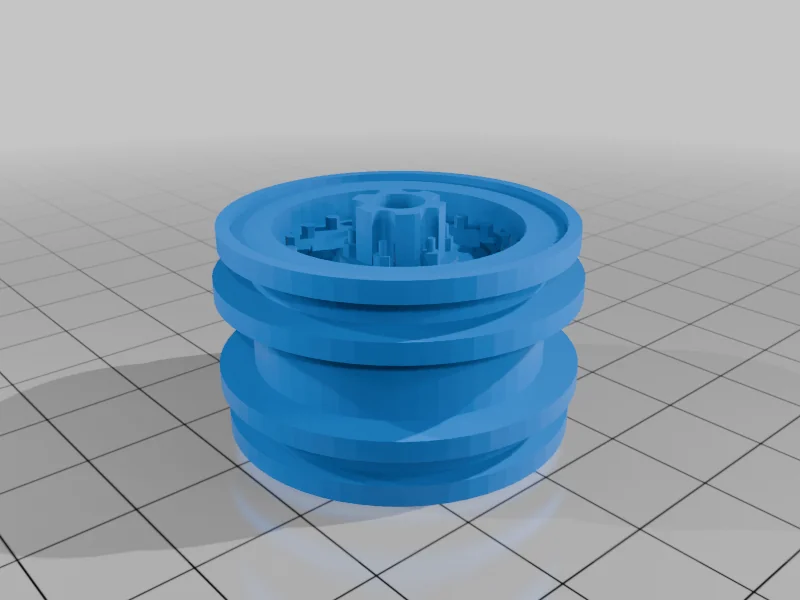 3D модель 5мм внедорожное колесо для RC моделей - фото 7