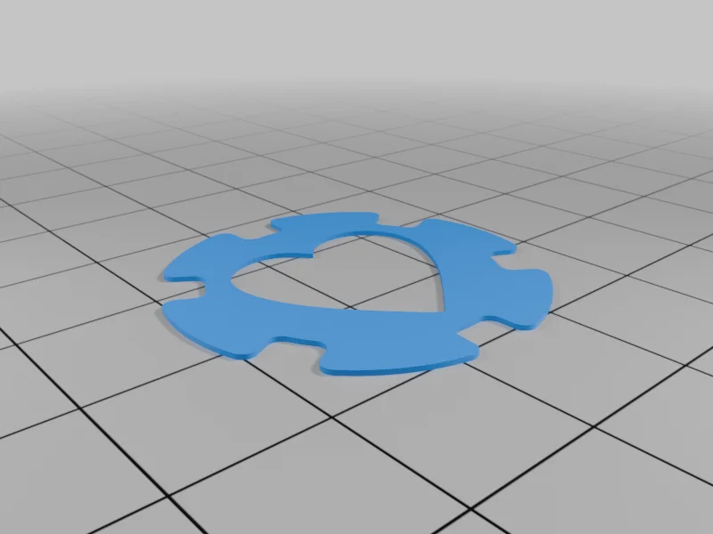 3D модель Вставки для объектива Super Takumar 55mm f1.8 - фото 4