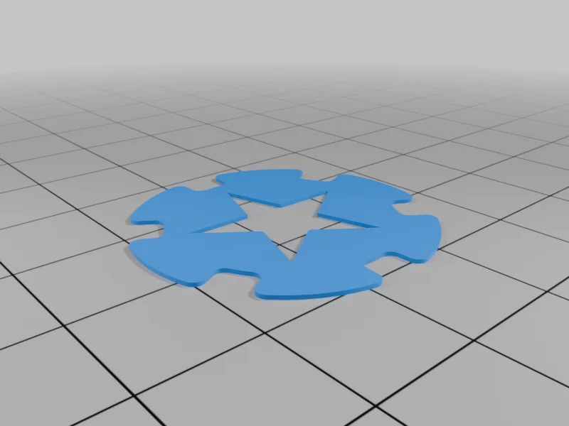 3D модель Вставки для объектива Super Takumar 55mm f1.8 - фото 8