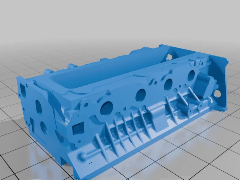 3D модель Миниатюра двигателя 4A-GE 20V Inline-4 - фото 6