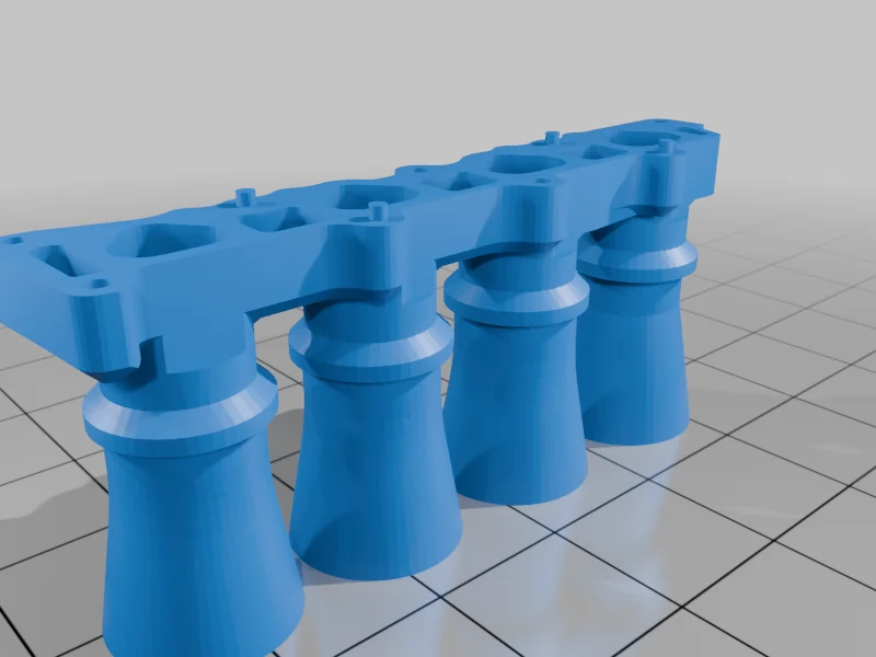 3D модель Миниатюра двигателя 4A-GE 20V Inline-4 - фото 10