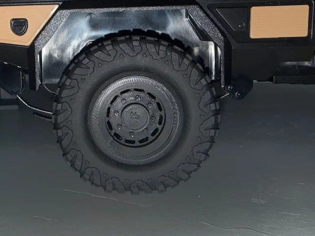 3D модель Кастомное колесо 5мм для статической модели - фото 3