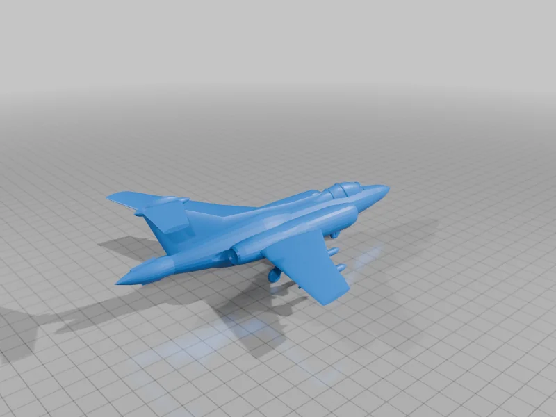 3D модель Модель Blackburn Buccaneer - фото 1