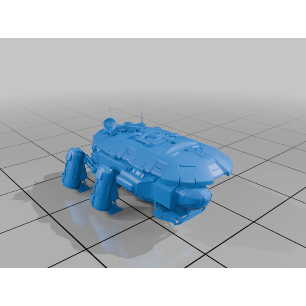 3D модель Корабль Voyager Autophage Scout Clunker из No Man's Sky - фото 1