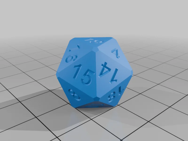 3D модель Настольные кости - 3.0 - фото 2