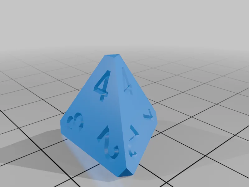 3D модель Настольные кости - 3.0 - фото 3