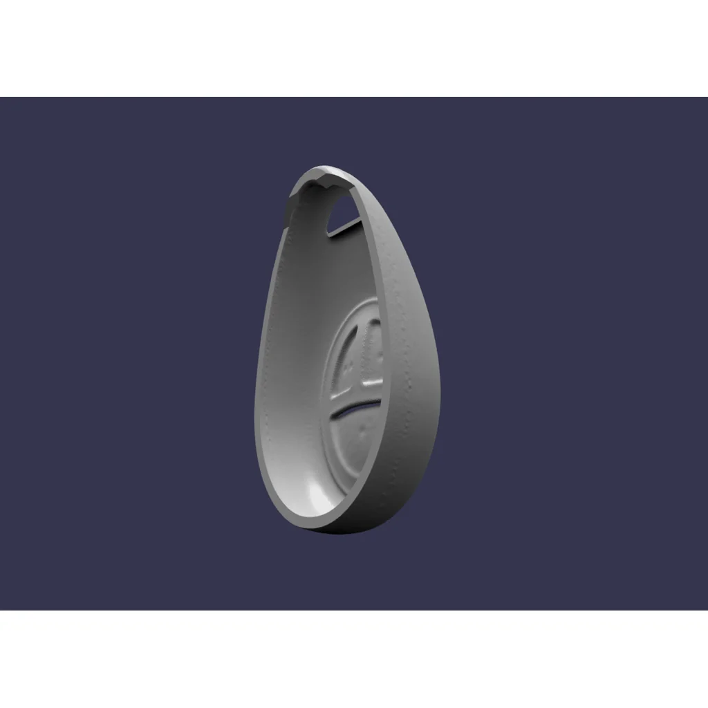 3D модель Держатель для пульта гаражных ворот на руль мотоцикла - фото 5