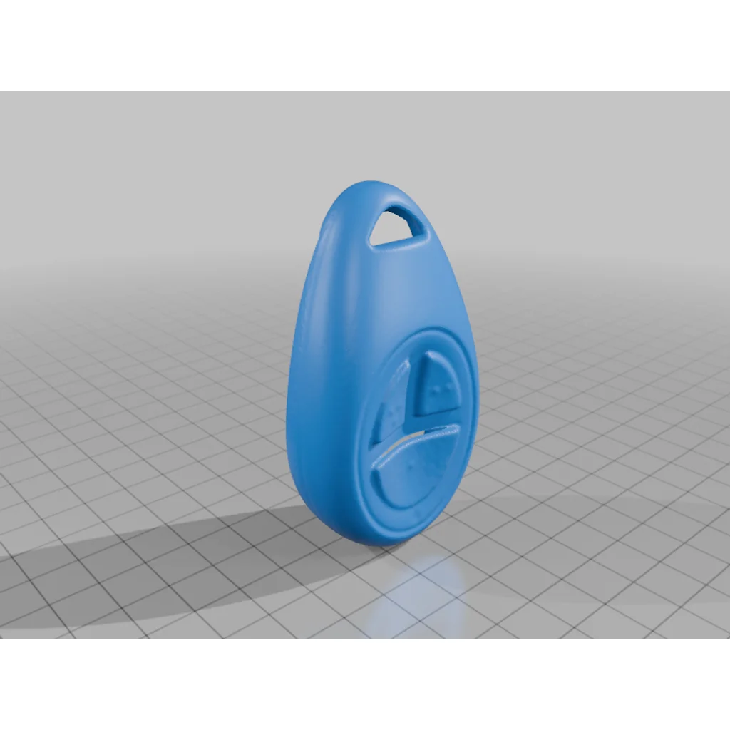 3D модель Держатель для пульта гаражных ворот на руль мотоцикла - фото 6