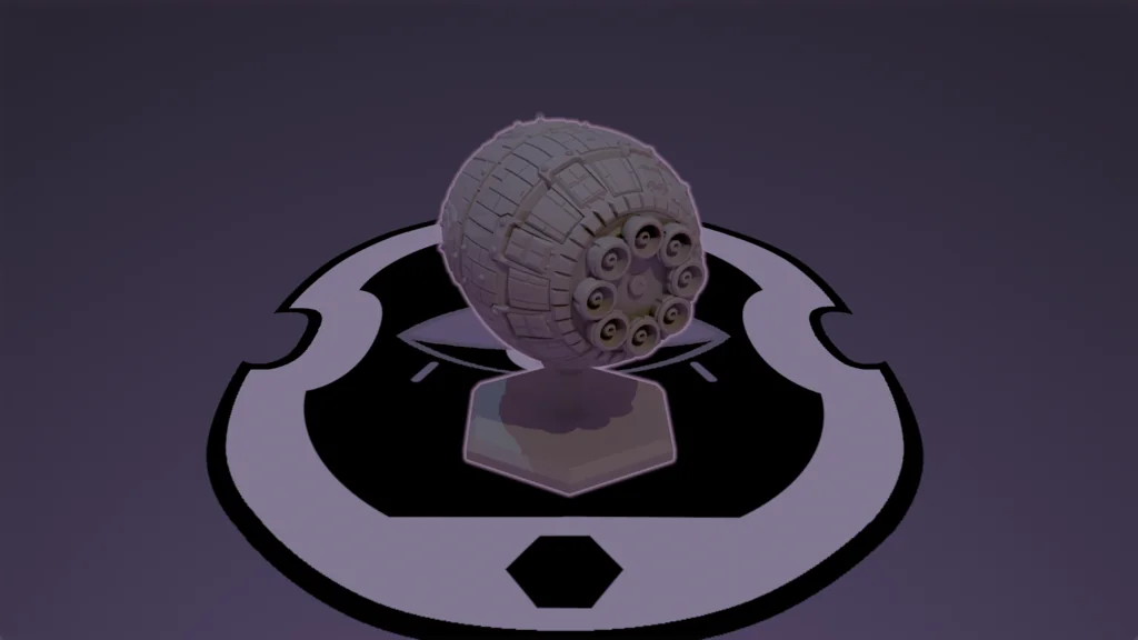 3D модель 3D модель: Dropship Colossus - фото 3