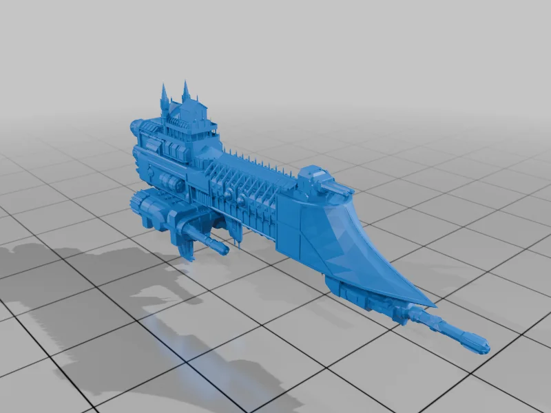 3D модель Фрегат Firestorm: Налаштування друку - фото 1