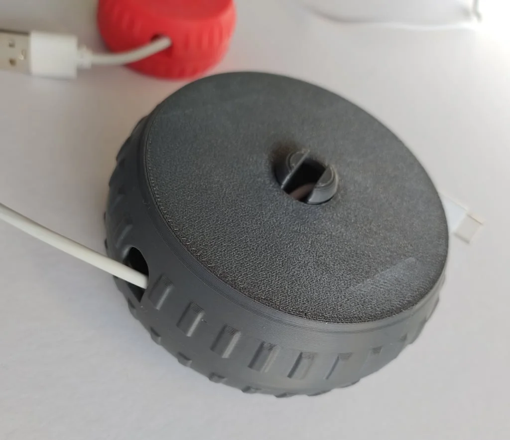 3D модель Кабельная катушка для USB-кабелей - фото 2