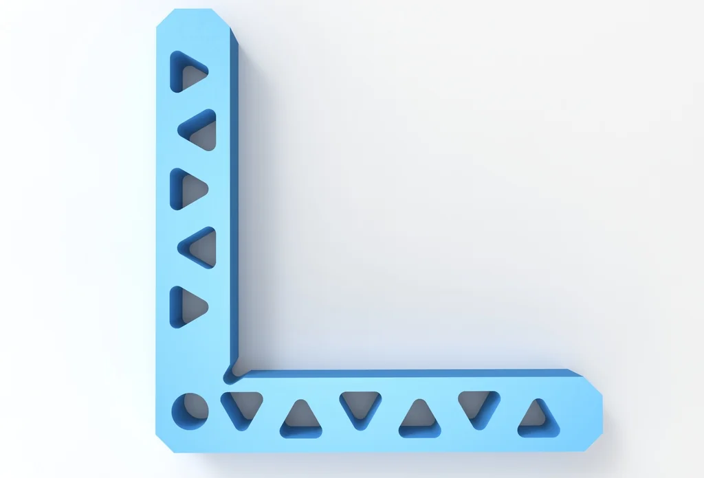 Кронштейн для углового соединения в столярных работах